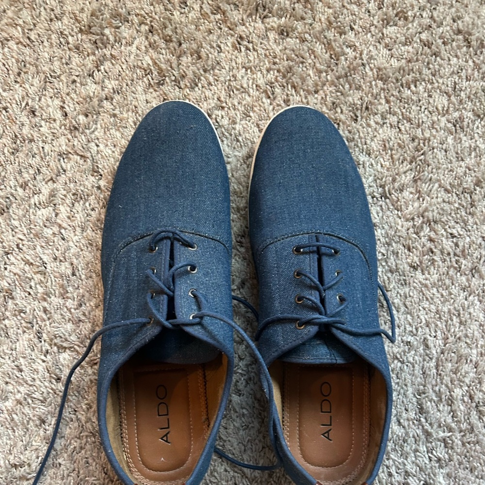 MEN’s ALDO HELMIT 5 DENIM SNEAKERS - SIZE 14
